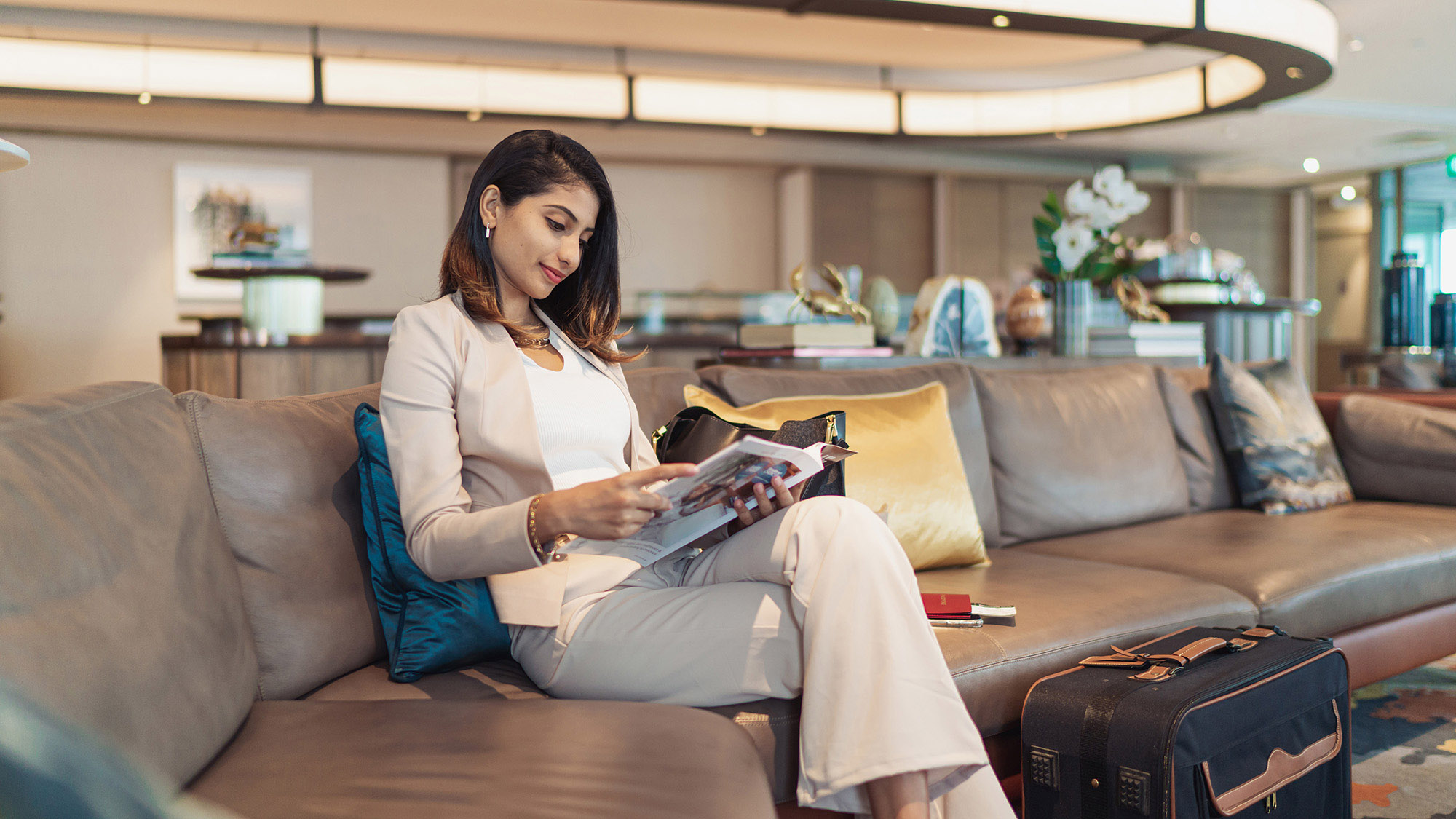 Corporate travel lounge at Suvarnabhumi Airport